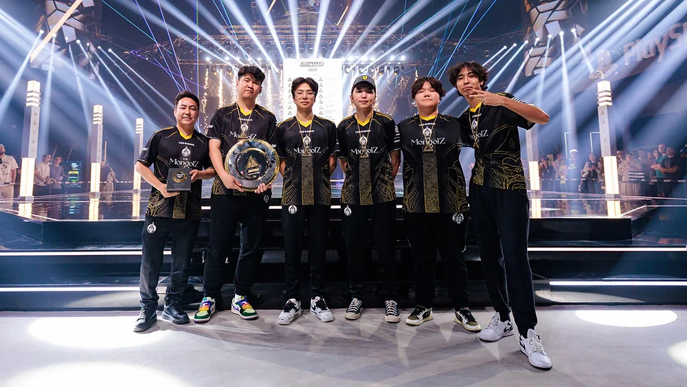 The MongolZ — Esports World Cup 2025-ийн тайзан дээр