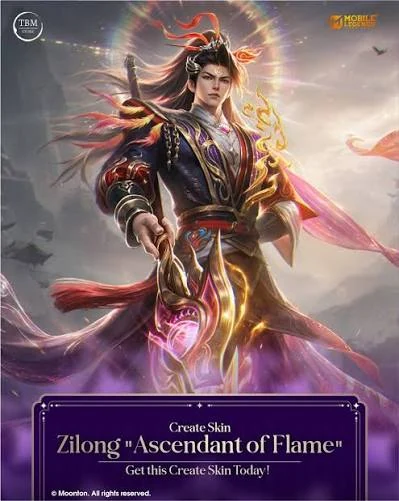 Zilong "Ascendant of Flame" — Create скин